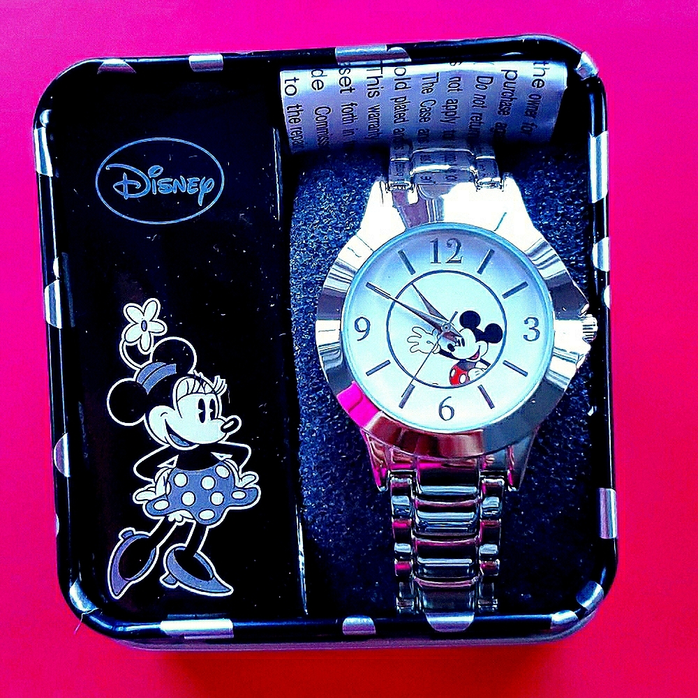 Disney Mickey Mouse Silver Watch
